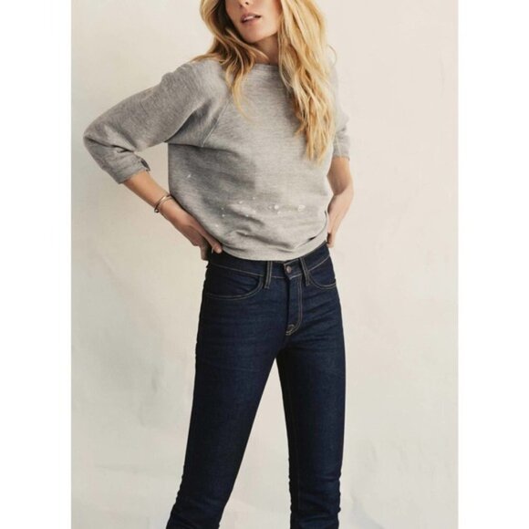 Imogene + Willie Imogene Slim Indigo Water Dip 26 - Picture 2 of 11